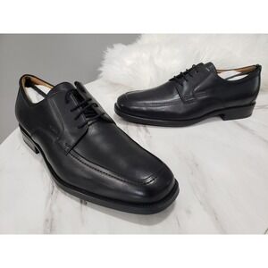 NEW NO BOX Sz 12.5 (46) GEOX Respira Federico Y Smooth Men's Dress Shoes Black
